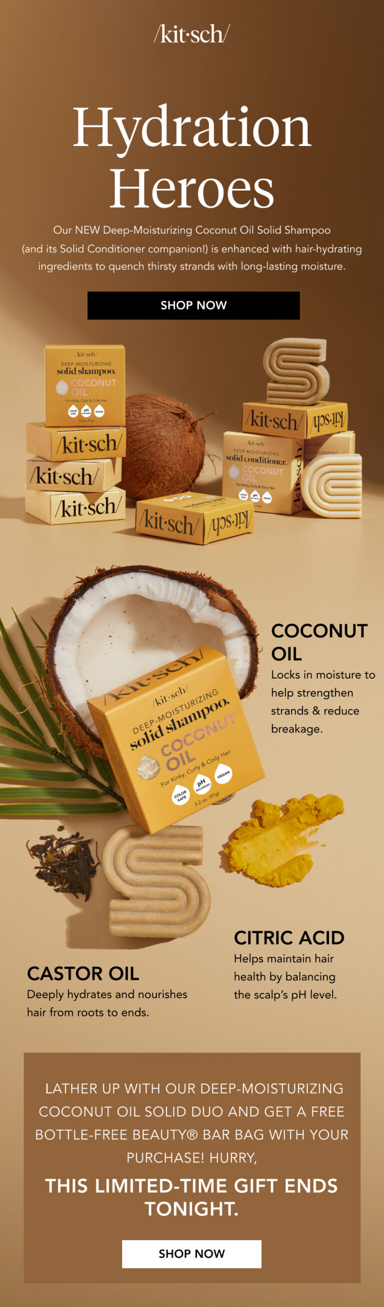 AUG 14 2024 _ PRODUCT _ Coconut Ingredient Story + Bar Bag GWP Ends